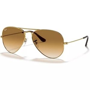 Sale💫 Ray Ban Classic Gold Gradient Brown Aviators